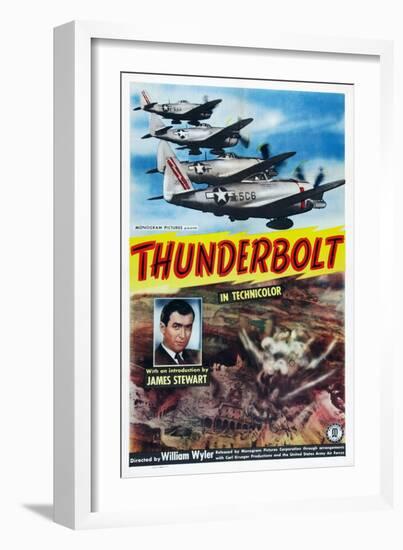 Thunderbolt, James Stewart, 1947-null-Framed Art Print