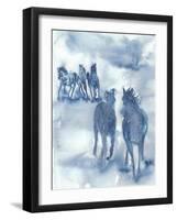 Thundering Hooves-Beverly Dyer-Framed Art Print