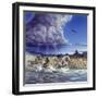 Thundering Hooves-John Van Straalen-Framed Giclee Print