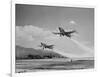 Thunderjets Taking off for North Korea-null-Framed Photographic Print