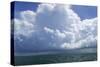 Thunderstorm Above the Lower Florida Keys, Florida Bay, Florida-James White-Stretched Canvas