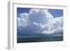 Thunderstorm Above the Lower Florida Keys, Florida Bay, Florida-James White-Framed Photographic Print