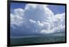 Thunderstorm Above the Lower Florida Keys, Florida Bay, Florida-James White-Framed Photographic Print