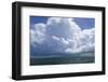 Thunderstorm Above the Lower Florida Keys, Florida Bay, Florida-James White-Framed Photographic Print