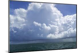 Thunderstorm Above the Lower Florida Keys, Florida Bay, Florida-James White-Mounted Photographic Print