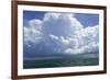 Thunderstorm Above the Lower Florida Keys, Florida Bay, Florida-James White-Framed Photographic Print