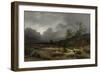 Thunderstorm Brewing-Willem Roelofs-Framed Art Print