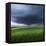 Thunderstorm Cell Over the Alb Plateau-Franz Schumacher-Framed Stretched Canvas