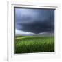 Thunderstorm Cell Over the Alb Plateau-Franz Schumacher-Framed Photographic Print