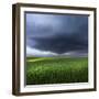 Thunderstorm Cell Over the Alb Plateau-Franz Schumacher-Framed Photographic Print