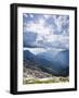 Thunderstorm clouds over Val Rendena. The Brenta Dolomites. Italy, Trentino, Val Rendena-Martin Zwick-Framed Photographic Print