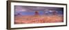 Thunderstorm over a Landscape, Monument Valley, San Juan County, Utah, USA-null-Framed Photographic Print