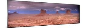 Thunderstorm over a Landscape, Monument Valley, San Juan County, Utah, USA-null-Mounted Photographic Print