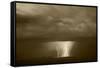 Thunderstorm over Cathedral Valley, Utah, USA-Scott T. Smith-Framed Stretched Canvas