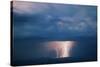 Thunderstorm over Cathedral Valley, Utah, USA-Scott T. Smith-Stretched Canvas