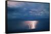 Thunderstorm over Cathedral Valley, Utah, USA-Scott T. Smith-Framed Stretched Canvas