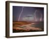 Thunderstorm Over Mdumbi Estuary-Jonathan Hicks-Framed Premium Photographic Print