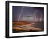 Thunderstorm Over Mdumbi Estuary-Jonathan Hicks-Framed Premium Photographic Print