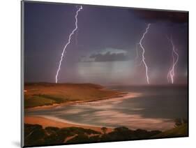 Thunderstorm Over Mdumbi Estuary-Jonathan Hicks-Mounted Photographic Print