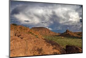 Thunderstorm over the Hills of Damaraland-Circumnavigation-Mounted Photographic Print