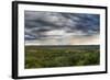 Thunderstorm over the Namibian Plains-Circumnavigation-Framed Photographic Print
