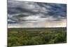 Thunderstorm over the Namibian Plains-Circumnavigation-Mounted Photographic Print