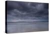 Thunderstorm over the ocean at night, Coral Sea, Surfer's Paradise, Gold Coast, Queensland, Aust...-Panoramic Images-Stretched Canvas