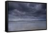 Thunderstorm over the ocean at night, Coral Sea, Surfer's Paradise, Gold Coast, Queensland, Aust...-Panoramic Images-Framed Stretched Canvas