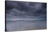 Thunderstorm over the ocean at night, Coral Sea, Surfer's Paradise, Gold Coast, Queensland, Aust...-Panoramic Images-Stretched Canvas