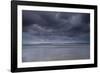 Thunderstorm over the ocean at night, Coral Sea, Surfer's Paradise, Gold Coast, Queensland, Aust...-Panoramic Images-Framed Photographic Print