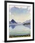 Thunersee at Leissigen. 1909-Ferdinand Hodler-Framed Giclee Print