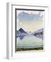 Thunersee at Leissigen. 1909-Ferdinand Hodler-Framed Giclee Print