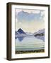 Thunersee at Leissigen. 1909-Ferdinand Hodler-Framed Giclee Print