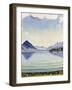 Thunersee at Leissingen, 1909-Ferdinand Hodler-Framed Giclee Print