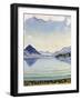 Thunersee at Leissingen, 1909-Ferdinand Hodler-Framed Giclee Print