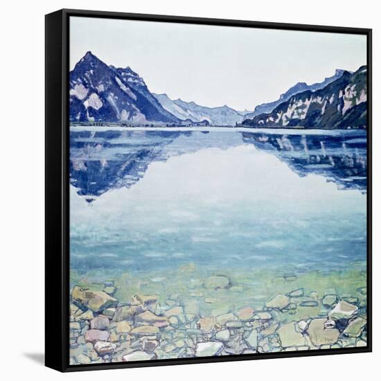 Thunersee Von Leissigen-Ferdinand Hodler-Framed Stretched Canvas