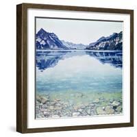 Thunersee Von Leissigen-Ferdinand Hodler-Framed Premium Giclee Print