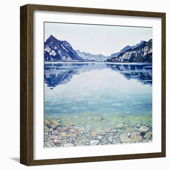 Thunersee Von Leissigen-Ferdinand Hodler-Framed Premium Giclee Print