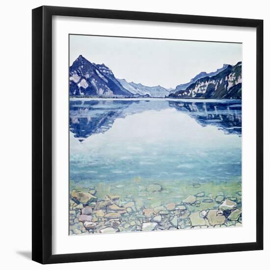 Thunersee Von Leissigen-Ferdinand Hodler-Framed Premium Giclee Print