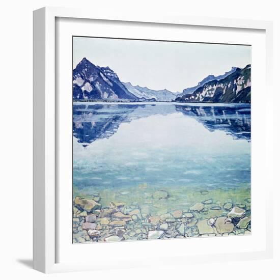 Thunersee Von Leissigen-Ferdinand Hodler-Framed Giclee Print