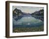 Thunersee with Reflection, 1904-Ferdinand Hodler-Framed Premium Giclee Print