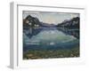 Thunersee with Reflection, 1904-Ferdinand Hodler-Framed Premium Giclee Print