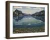 Thunersee with Reflection, 1904-Edgar Degas-Framed Giclee Print