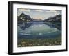 Thunersee with Reflection, 1904-Edgar Degas-Framed Giclee Print