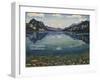 Thunersee with Reflection, 1904-Edgar Degas-Framed Giclee Print