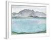 Thunersee with the Stockhorn Mountains, 1910-Ferdinand Hodler-Framed Giclee Print