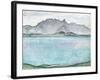 Thunersee with the Stockhorn Mountains, 1910-Ferdinand Hodler-Framed Giclee Print