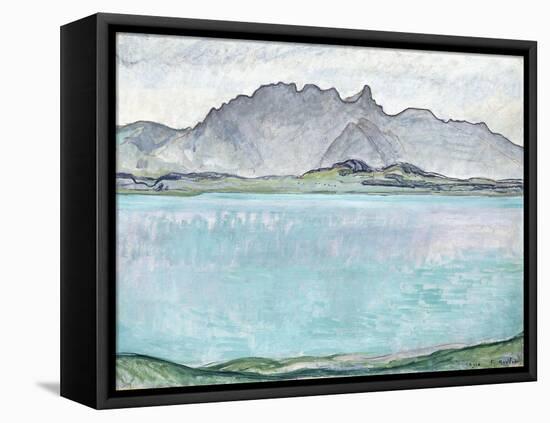 Thunersee with the Stockhorn Mountains, 1910-Ferdinand Hodler-Framed Stretched Canvas