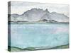 Thunersee with the Stockhorn Mountains, 1910-Ferdinand Hodler-Stretched Canvas