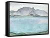 Thunersee with the Stockhorn Mountains, 1910-Ferdinand Hodler-Framed Stretched Canvas